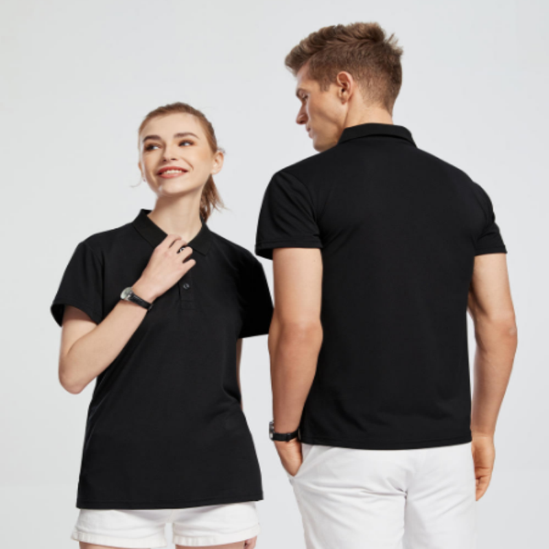 Effen kleur Kreukbestendig T-s - Polo Shirt Pique recensie en prijs