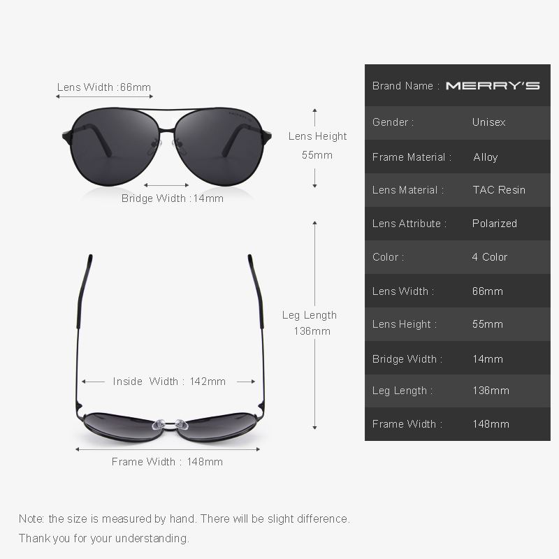 Merrys Ontwerp Mannen/Vrouwen  - Sunglasses Aviator Polarized recensie en prijs