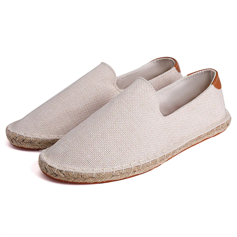 Heren klassieke casual schoene - Espadrille Slip On recensie en prijs
