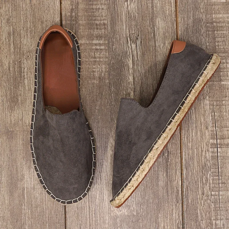 Heren klassieke casual schoene - Espadrille Slip On recensie en prijs