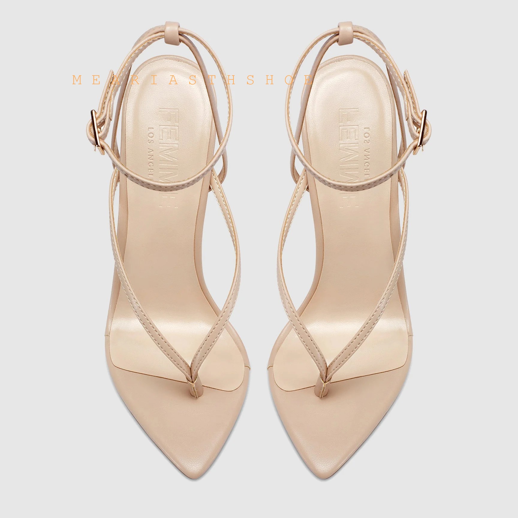 Beige zwarte kruisbandjes flip - Casual Sandal Leather recensie en prijs